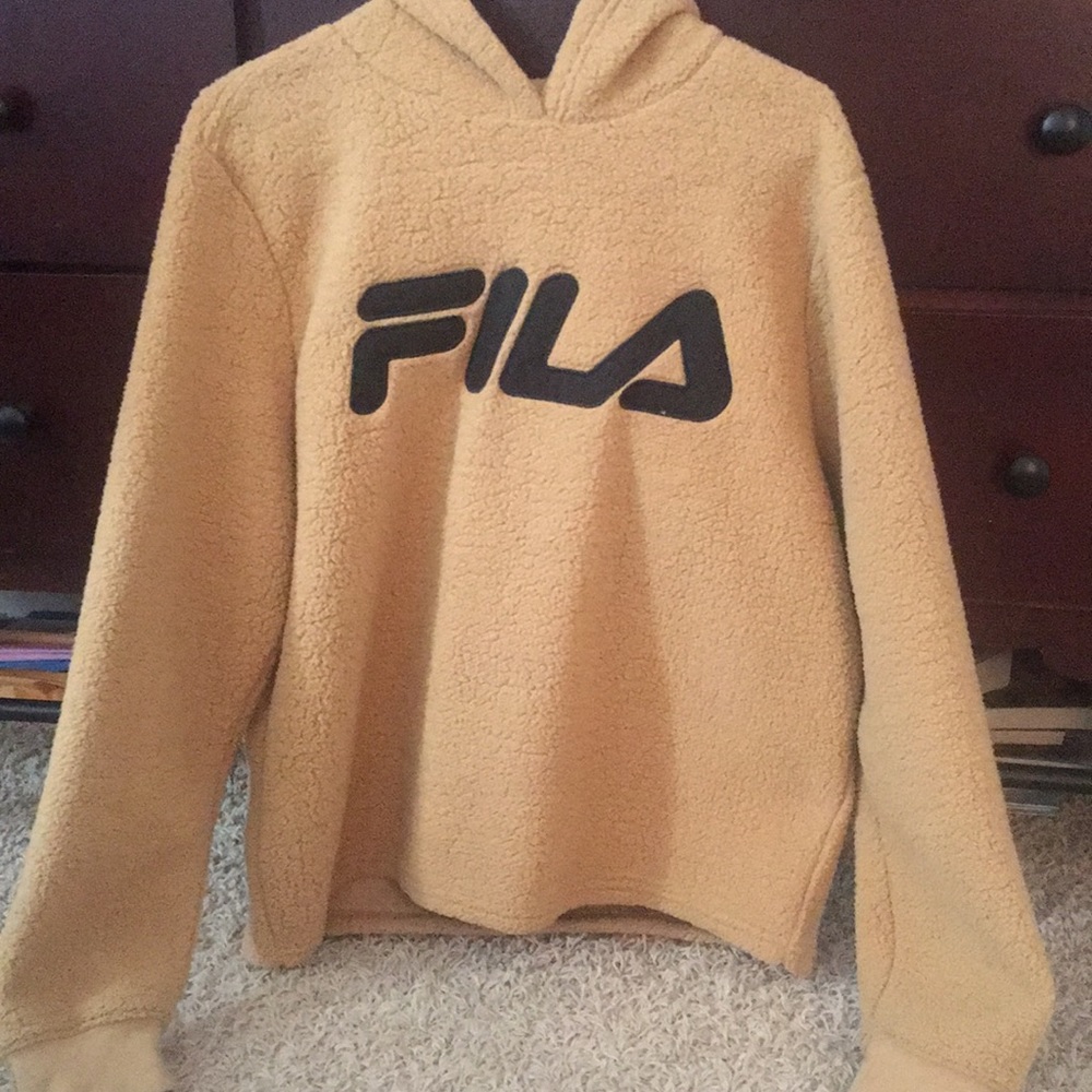 FILA sherpa hoodie